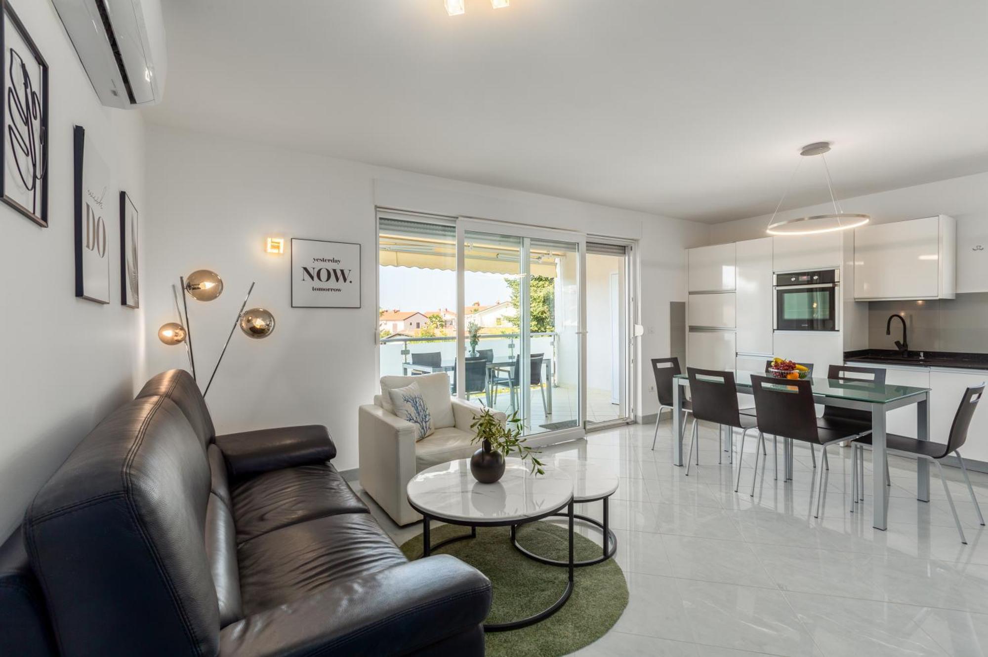Apartment Sky By Seeadria Agency Novigrad Istria Kültér fotó
